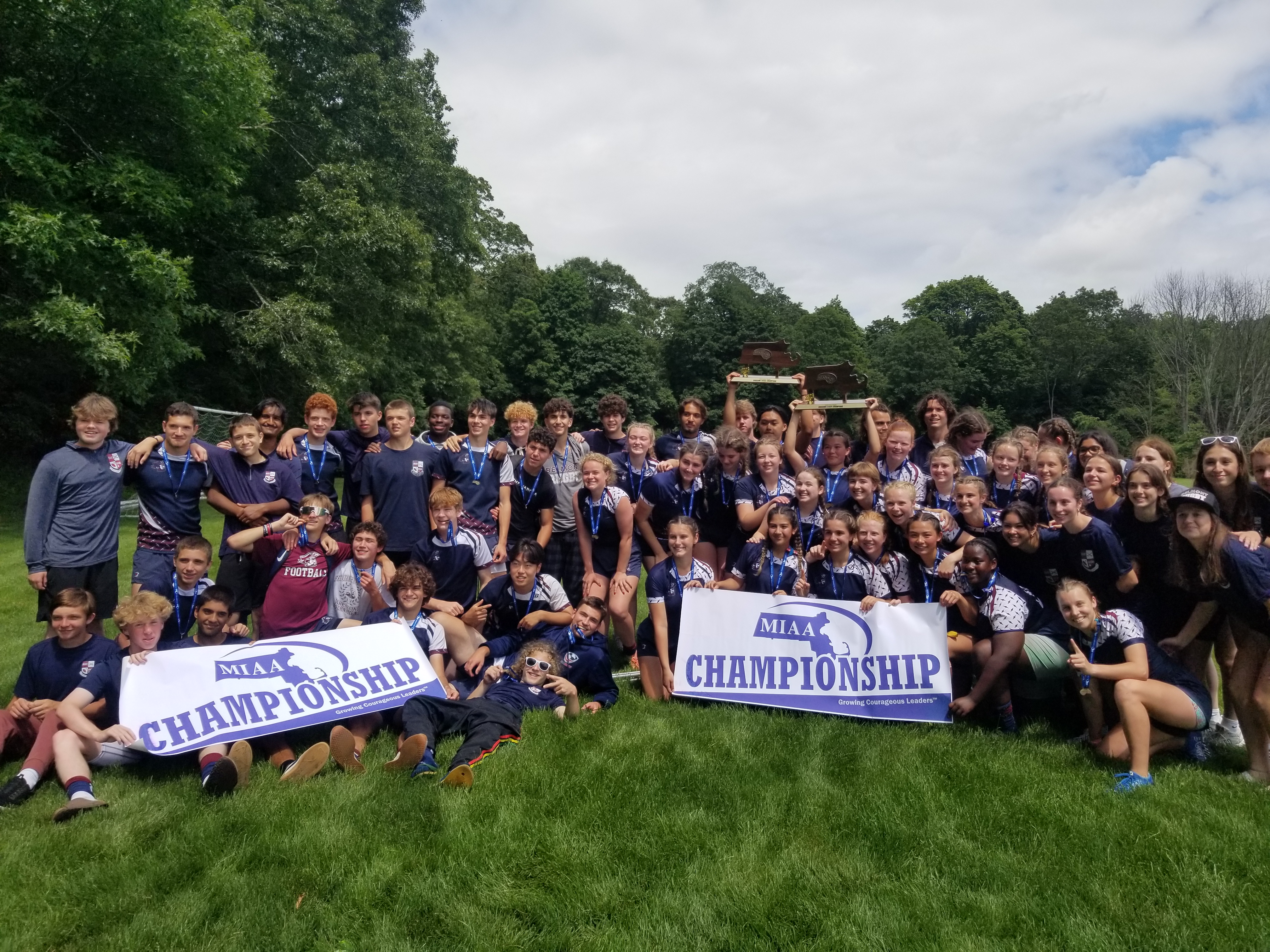 MIAA teams with banners