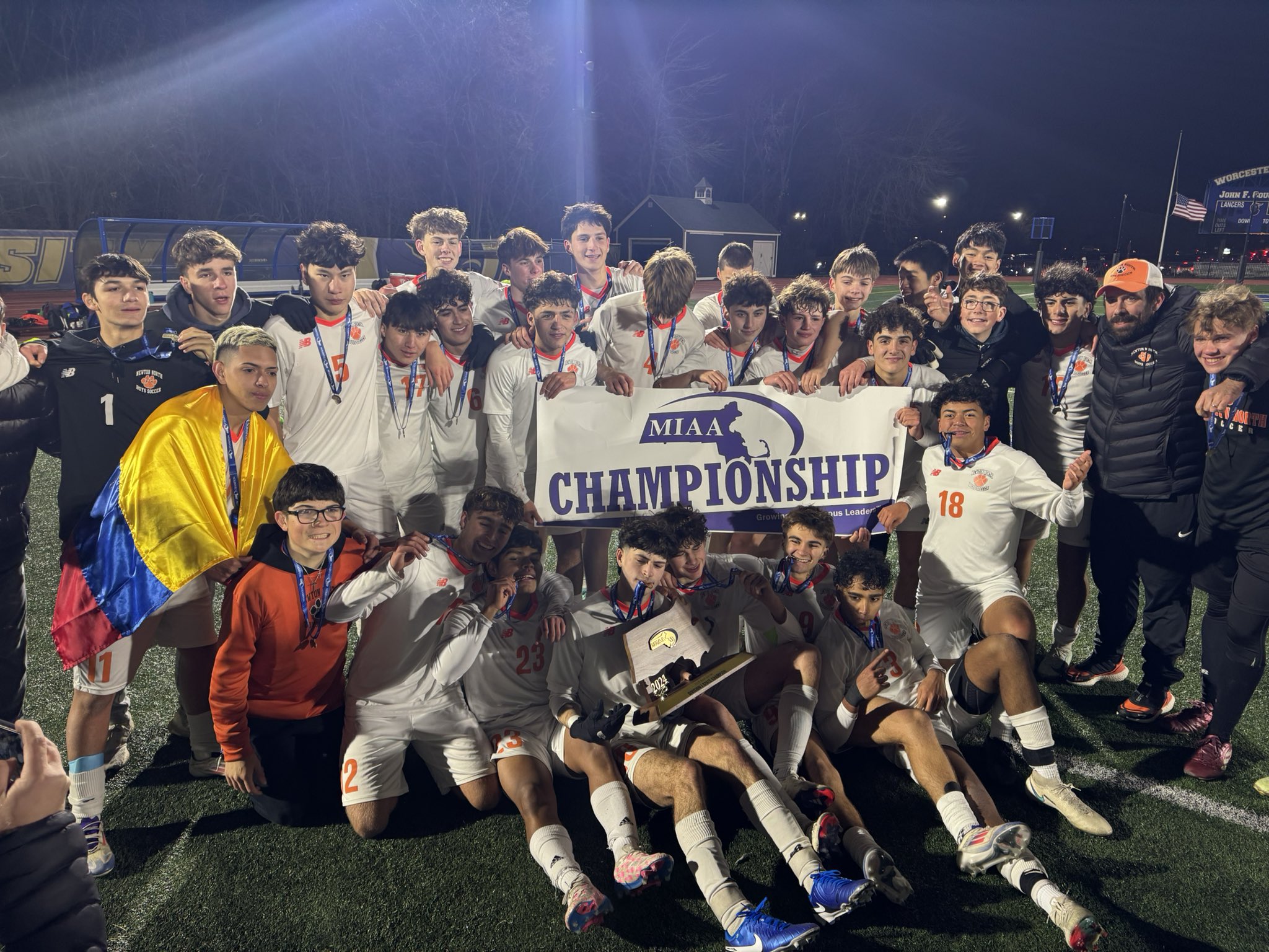 Newton North Boys Soccer Division 1 2024