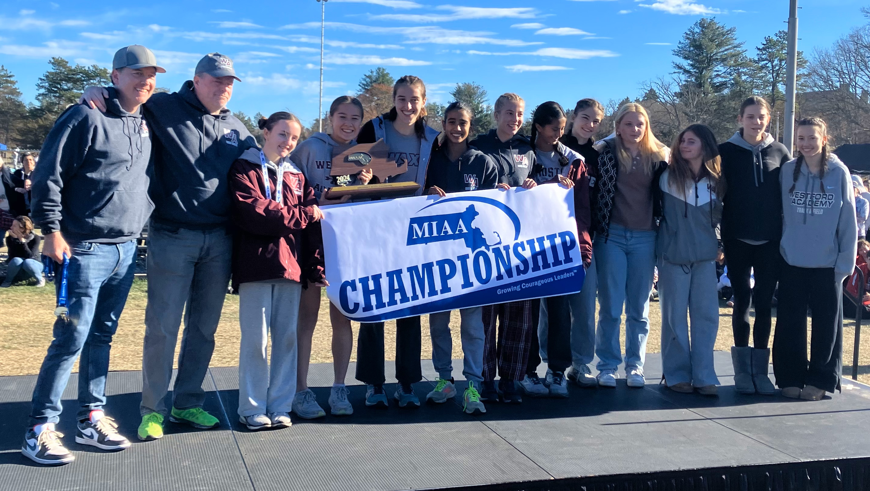 Westford Academy Division 1 Girls Cross Country champion 2024