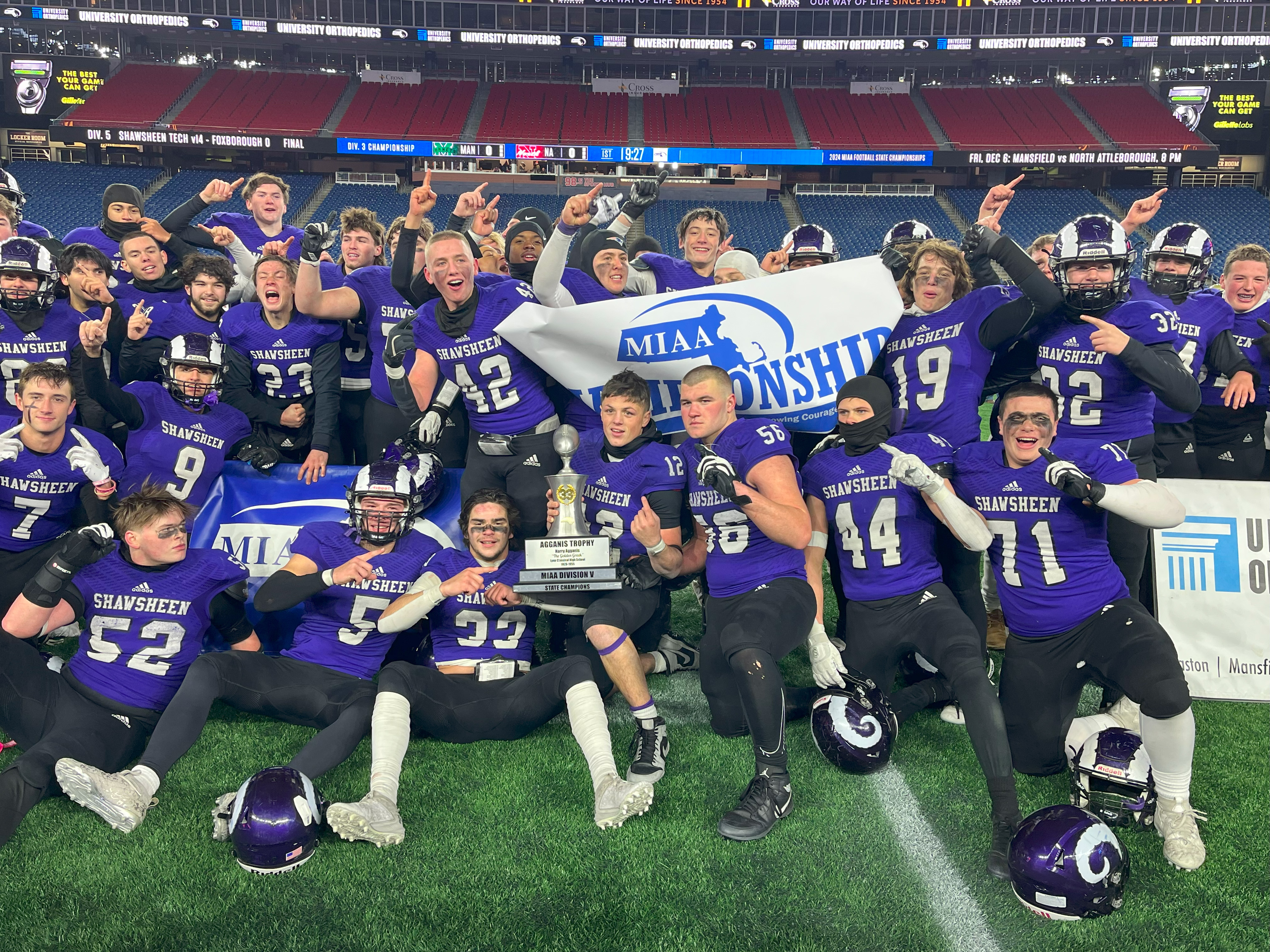 Shawsheen 2024 Division 5 football