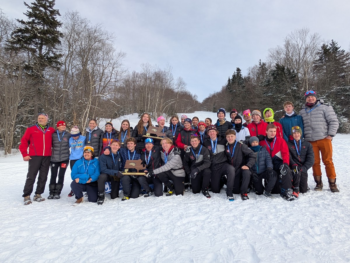 Mount Greylock 2025 Nordic Ski champions