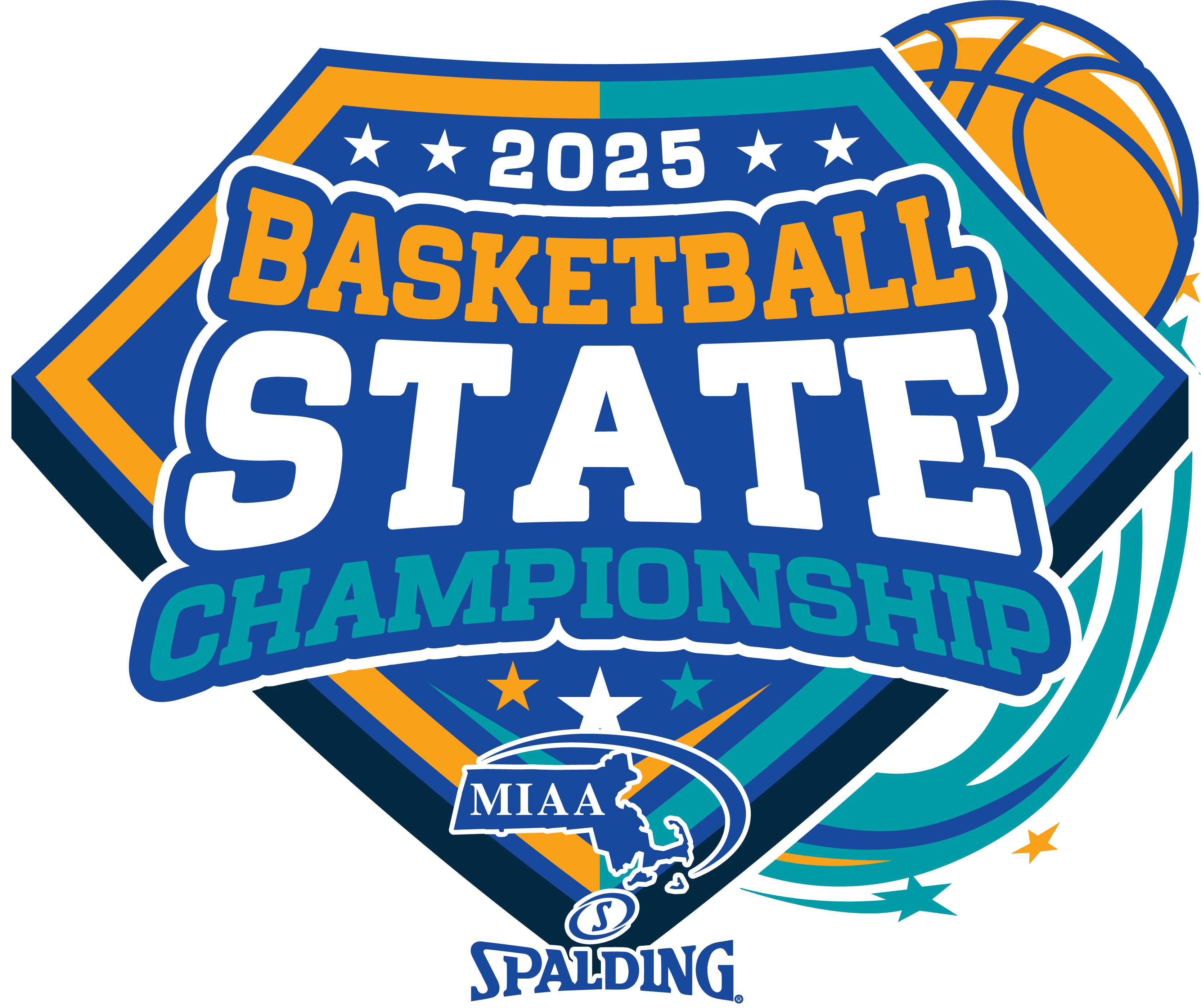 2025 MIAA Basketball Championships logo