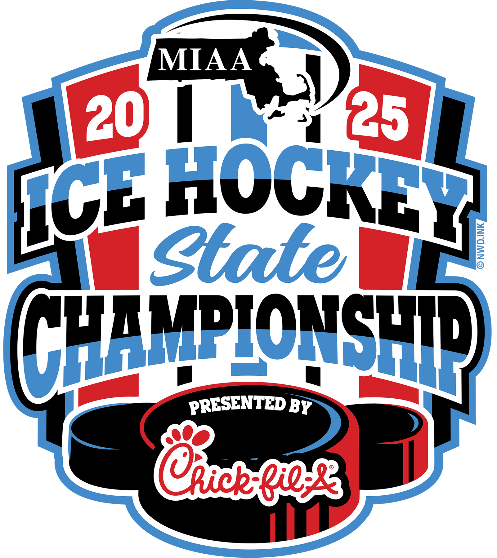 2025 MIAA Ice Hockey Championship logo