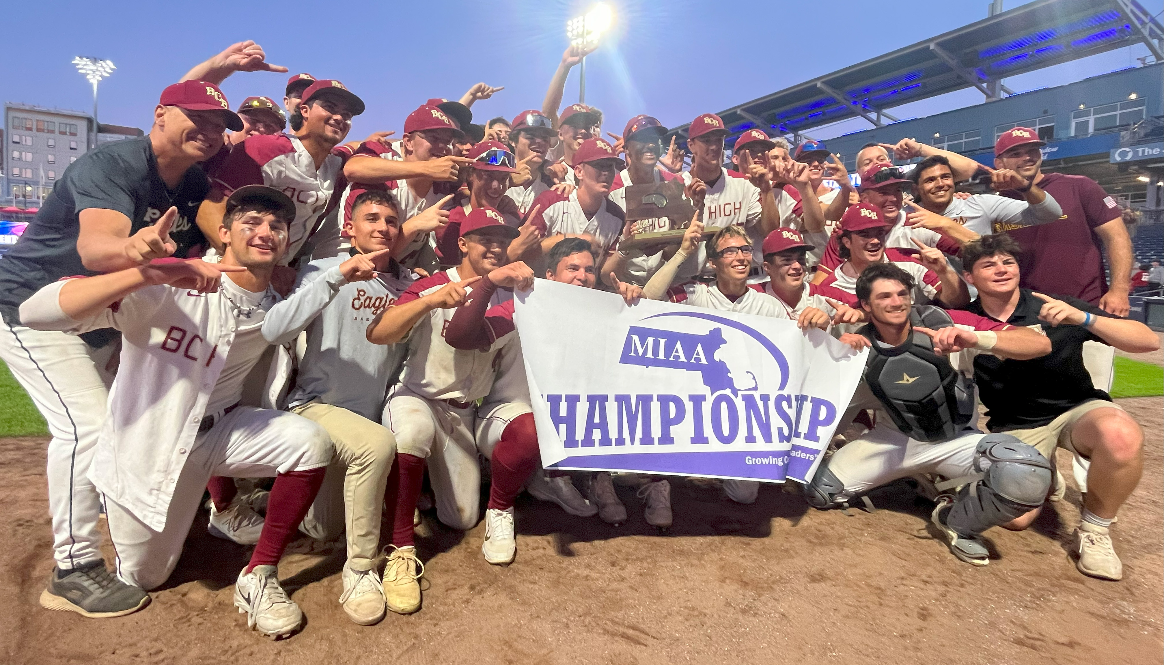 Boston College High won its first baseball state championship since 2009