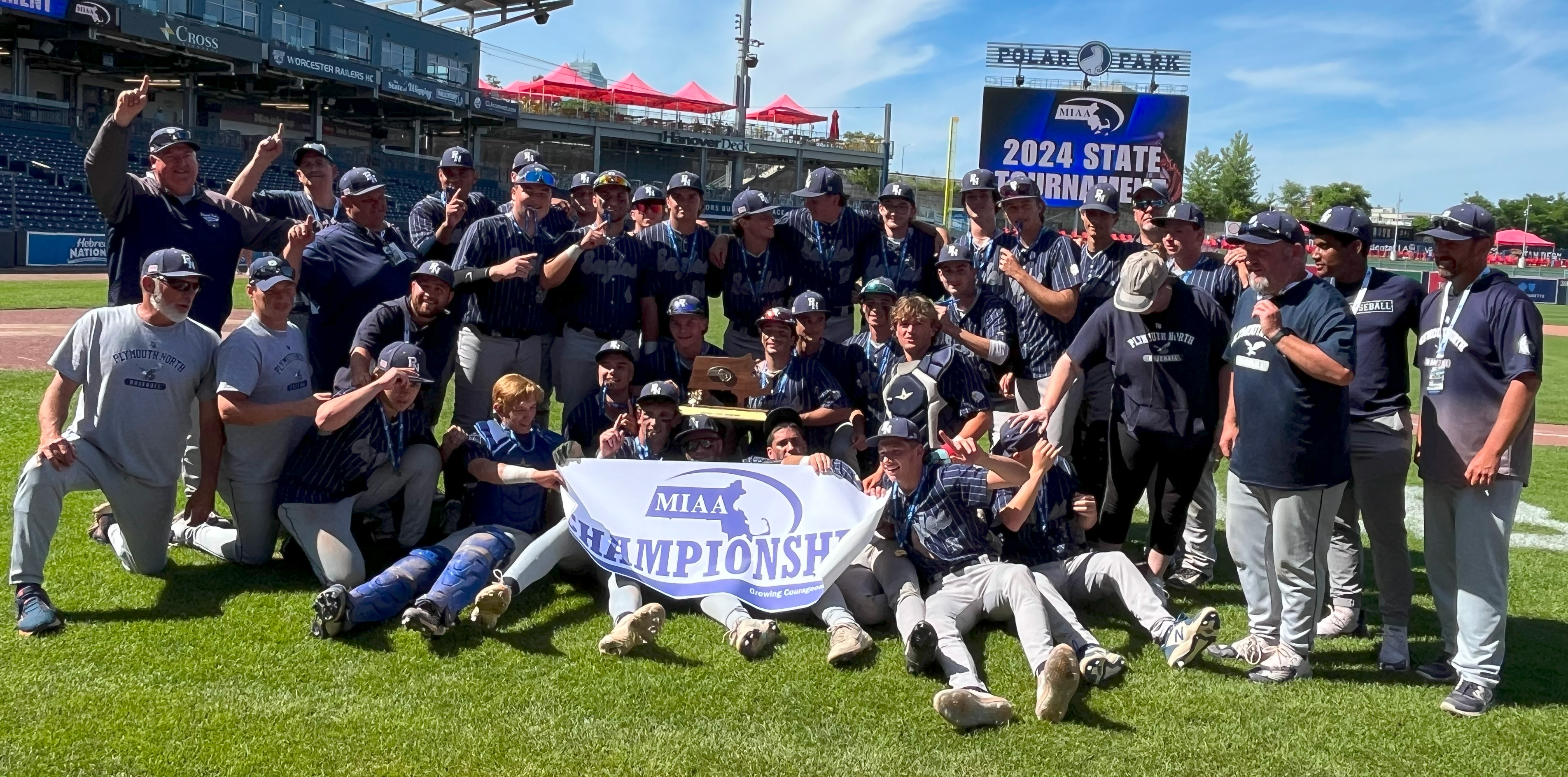 Plymouth North added a 2024 state championship to the school's previous baseball titles in 2008 and 2011.
