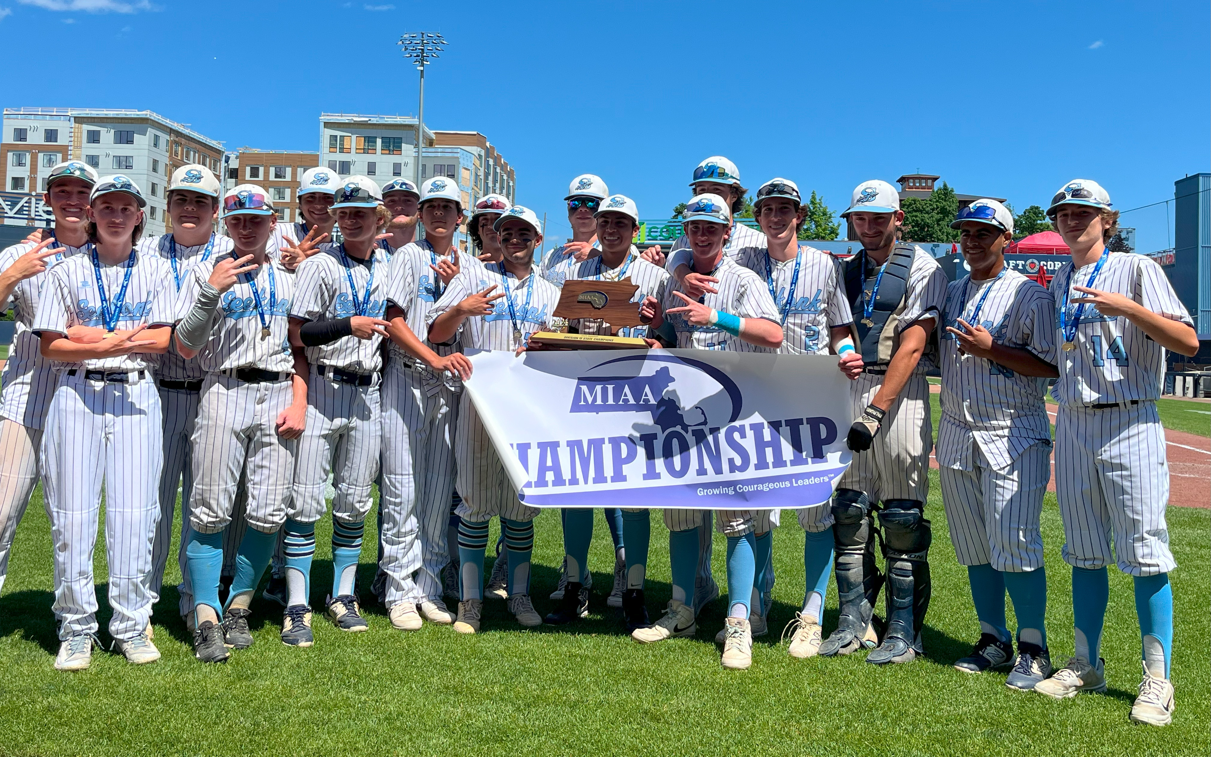 Seekonk made it back-to-back Division 4 titles after also posting a shutout victory at Polar Park in 2023.