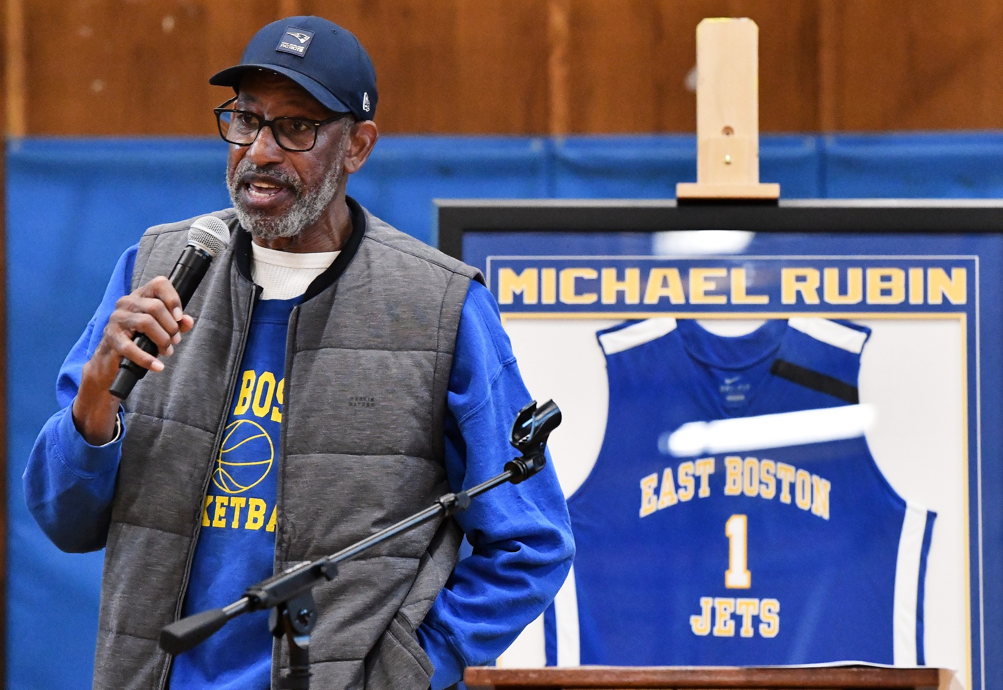 Mike Rubin court dedication