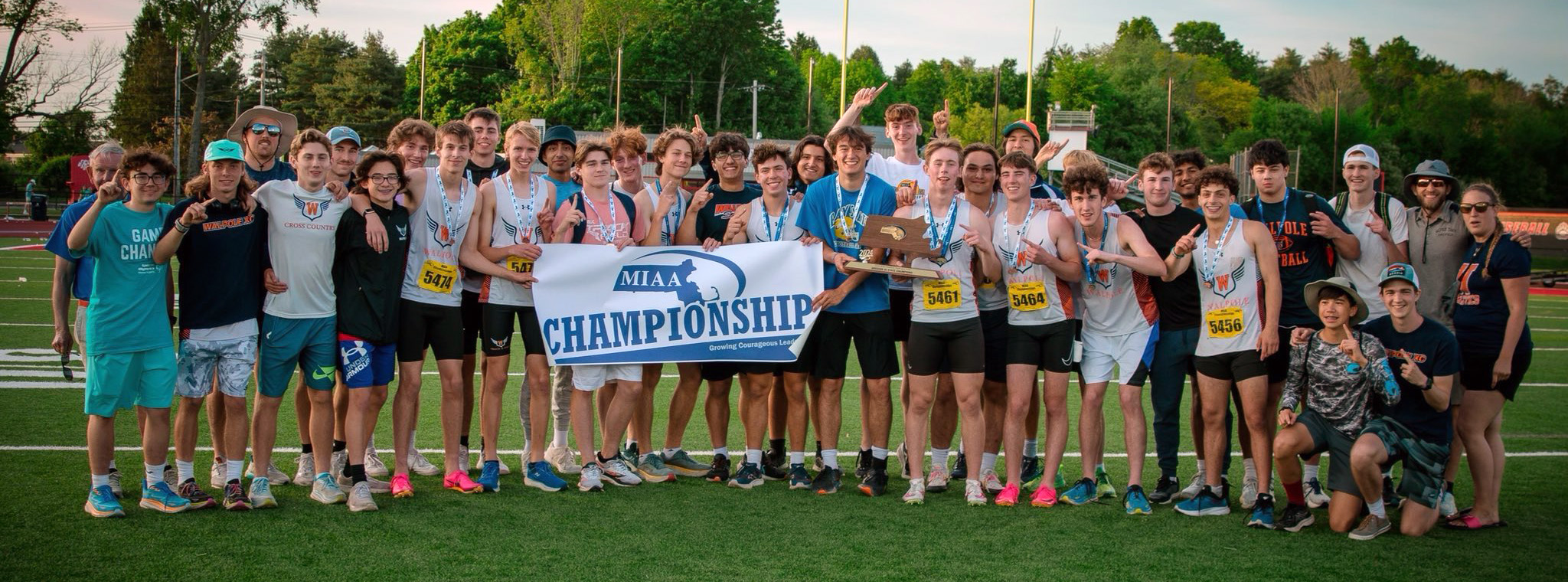 Walpole - 2024 MIAA Division 3 Outdoor Track & Field Champion