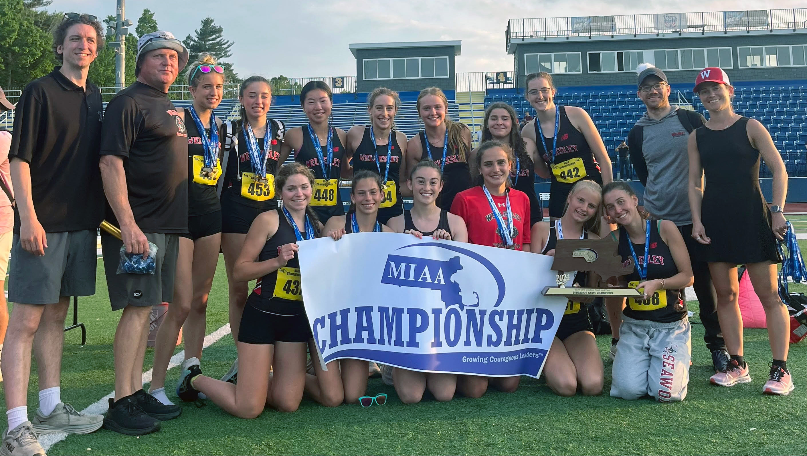 Wellesley - 2024 MIAA Division 2 Outdoor Track & Field Champion